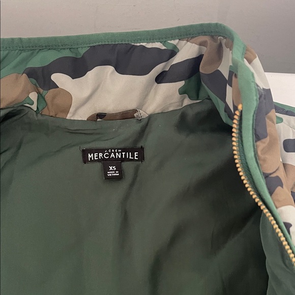 J. Crew Green Camo Vest - Picture 2 of 4